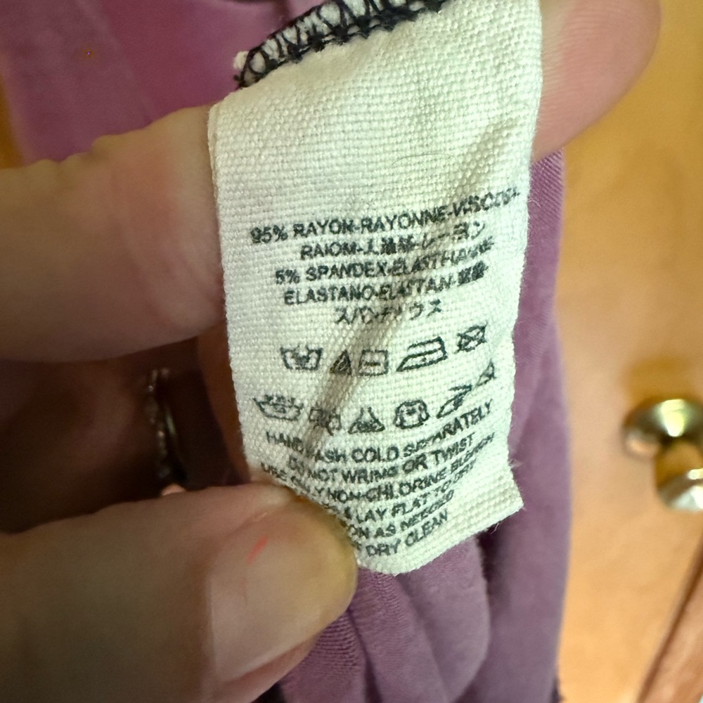 We The Free Washed Purple Tank Top - Picture 5 of 5